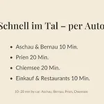 Appartamento Bergraum Chiemgau - Terrasse Mit Bergblick - Ruhe & - Sauna