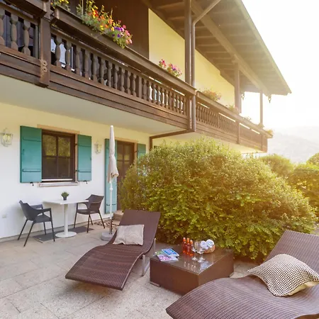 Daire Bergraum Chiemgau - Terrasse Mit Bergblick - Ruhe & - Sauna *