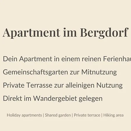 Ruhige In Den Bergen Mit Terrasse *
