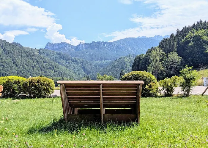 Bergraum Chiemgau - Terrasse Mit Bergblick - Ruhe & - Sauna شقة *